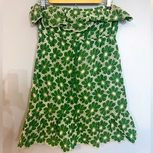 Flying Tomato Strapless Floral Dress Large